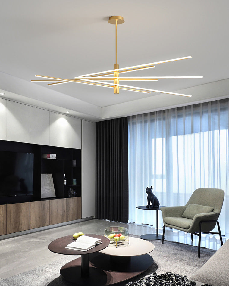 Olverai Adjustable Linear Led Chandelier