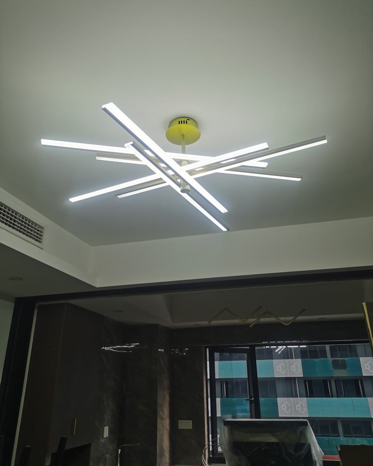 Olverai Adjustable Linear Led Chandelier