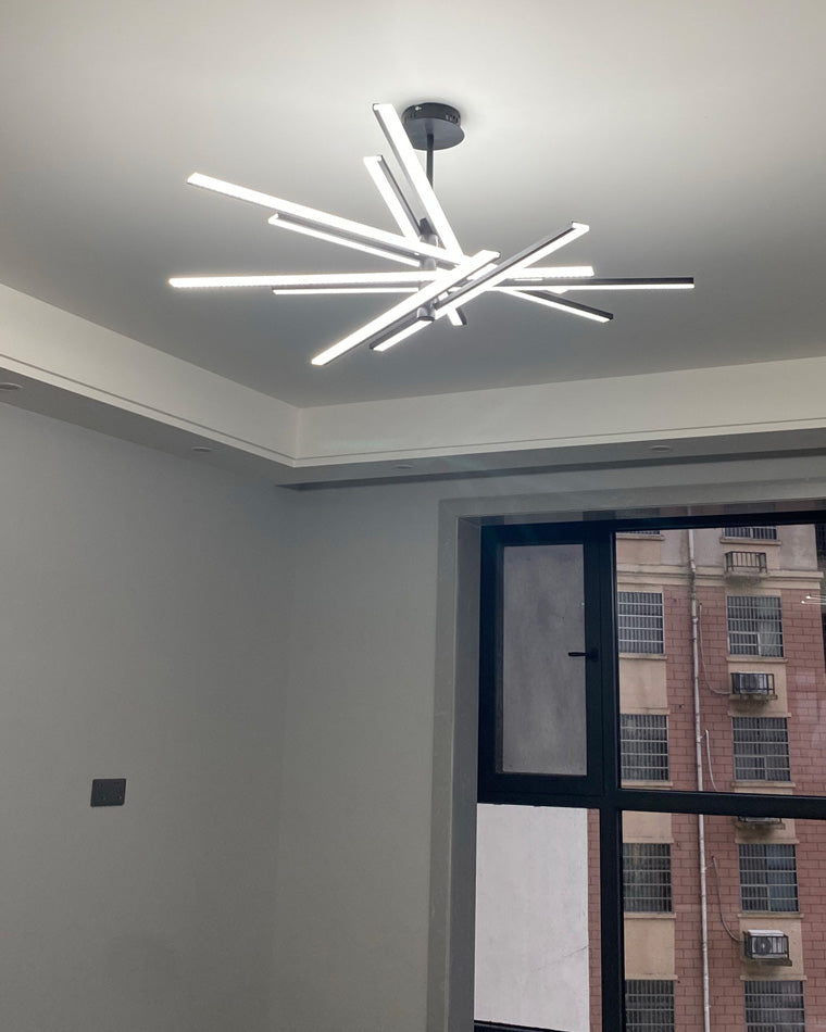 Olverai Adjustable Linear Led Chandelier