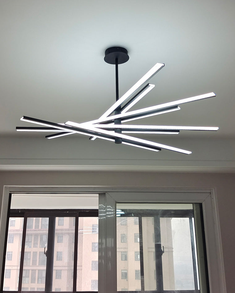 Olverai Adjustable Linear Led Chandelier