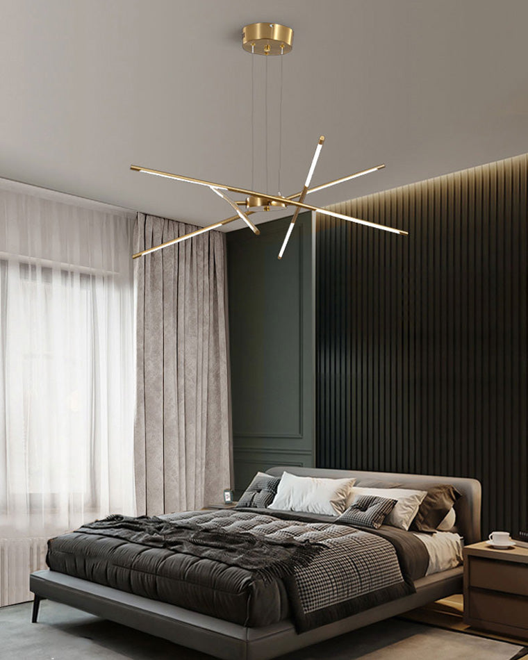 Olverai Light Rods LED Chandelier