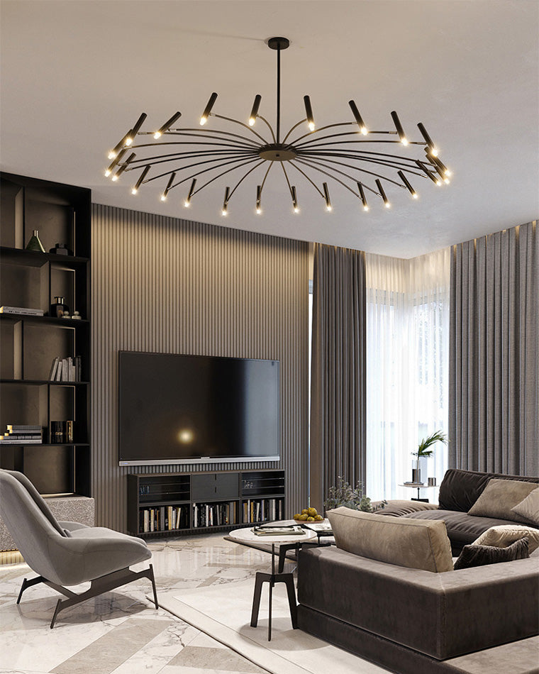 Olverai Adjustable Candelabra Chandelier
