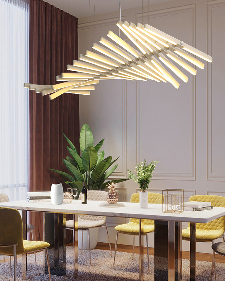 Olverai Adjustable Fish Bone Chandelier