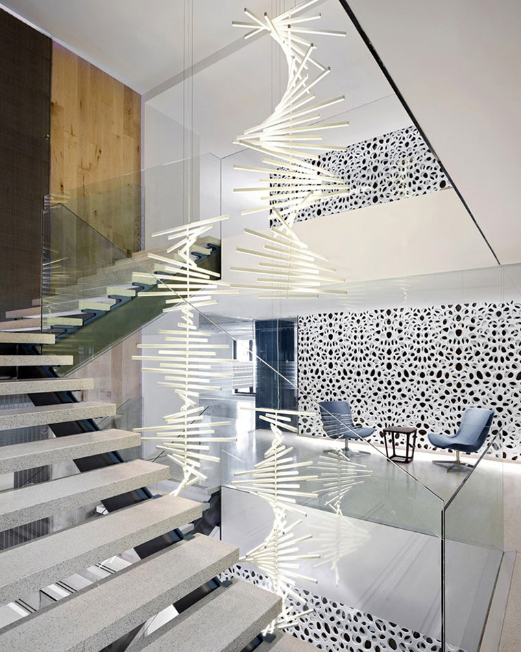 Olverai Adjustable Fish Bone Chandelier