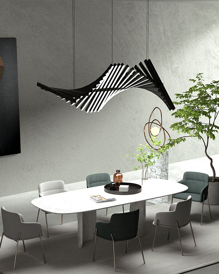 Olverai Adjustable Fish Bone Chandelier