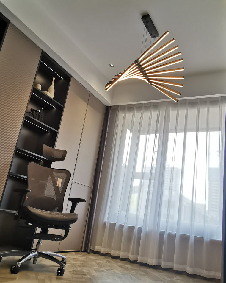 Olverai Adjustable Fish Bone Chandelier