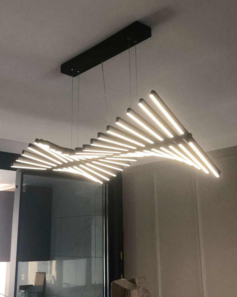 Olverai Adjustable Fish Bone Chandelier
