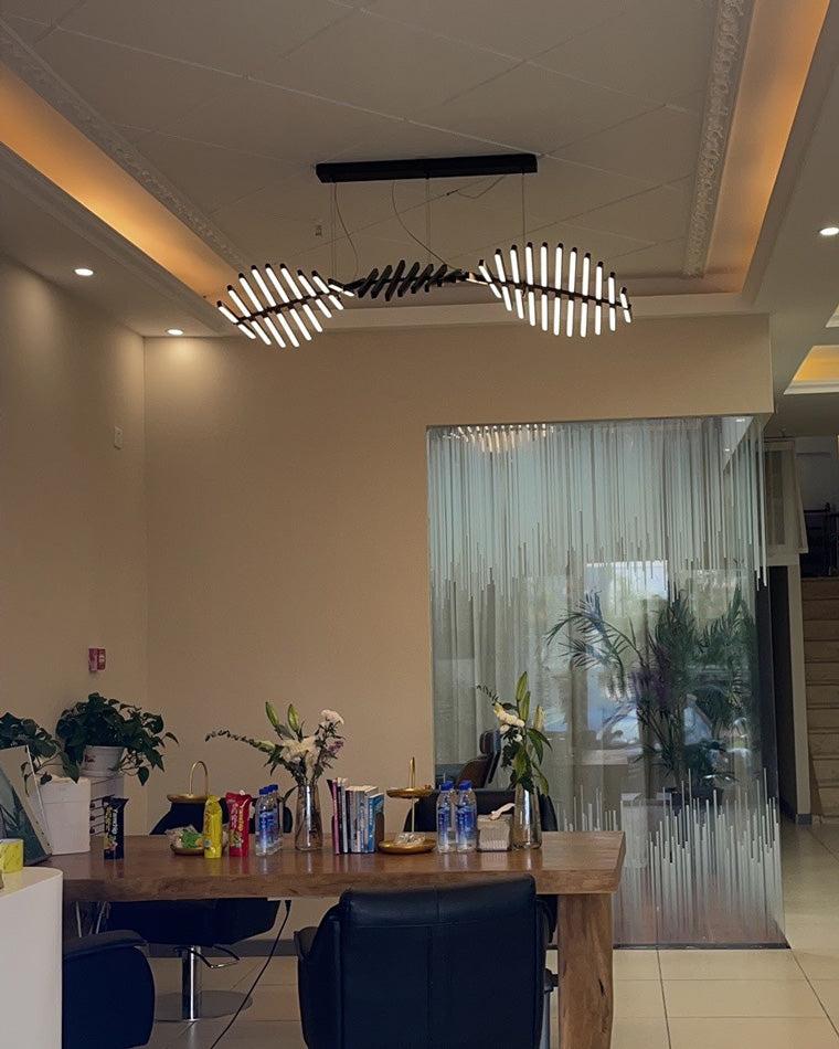 Olverai Adjustable Fish Bone Chandelier