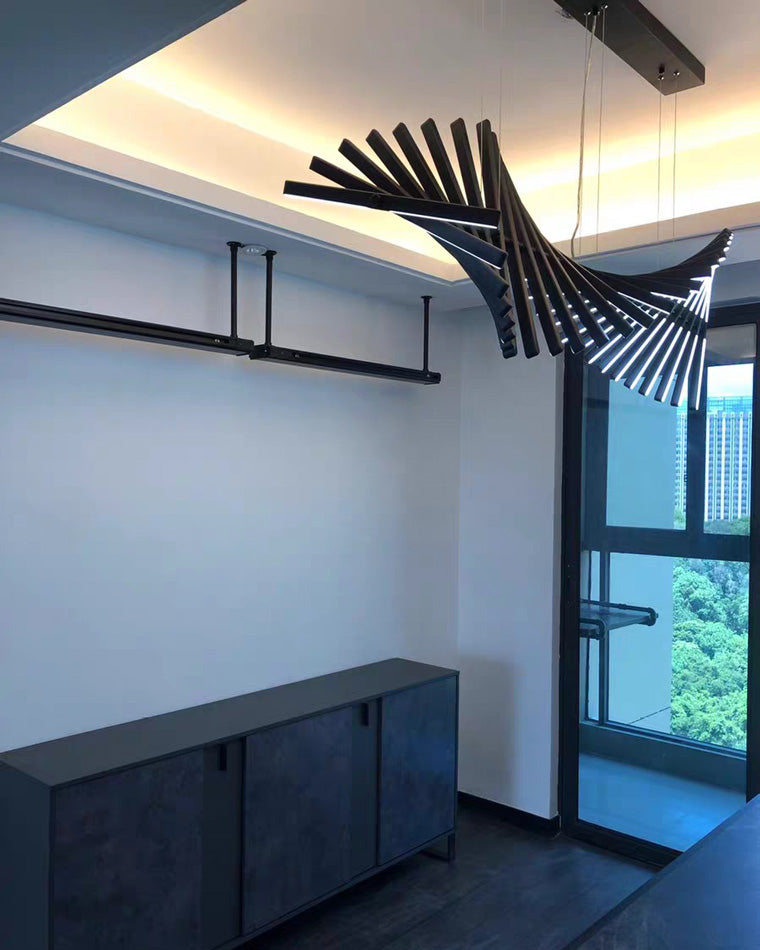 Olverai Adjustable Fish Bone Chandelier
