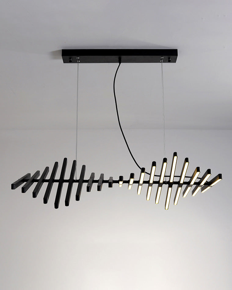 Olverai Adjustable Fish Bone Chandelier