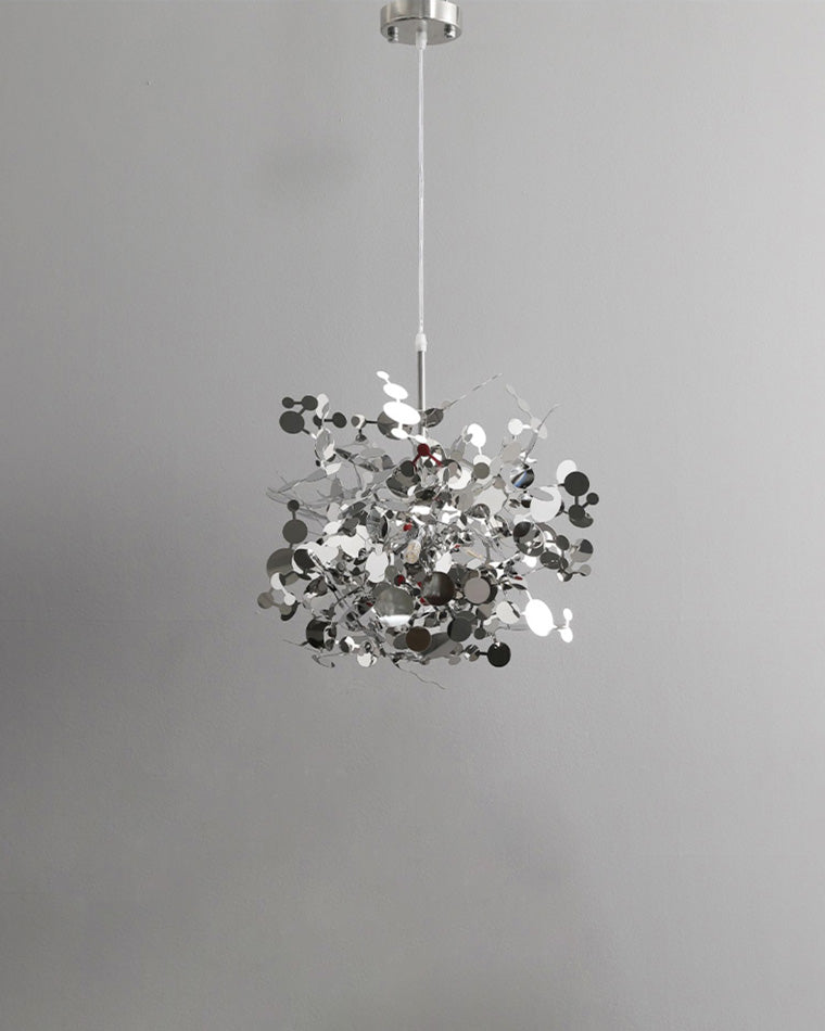 Olverai Argent/Gold Cloud Multi Pendant Chandelier