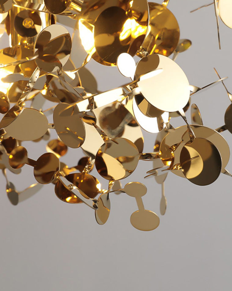 Olverai Argent/Gold Cloud Multi Pendant Chandelier