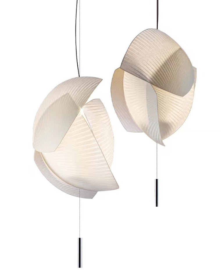Olverai Asymmetrical Rice Paper Pendant Light