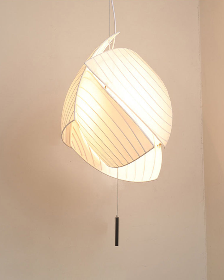 Olverai Asymmetrical Rice Paper Pendant Light
