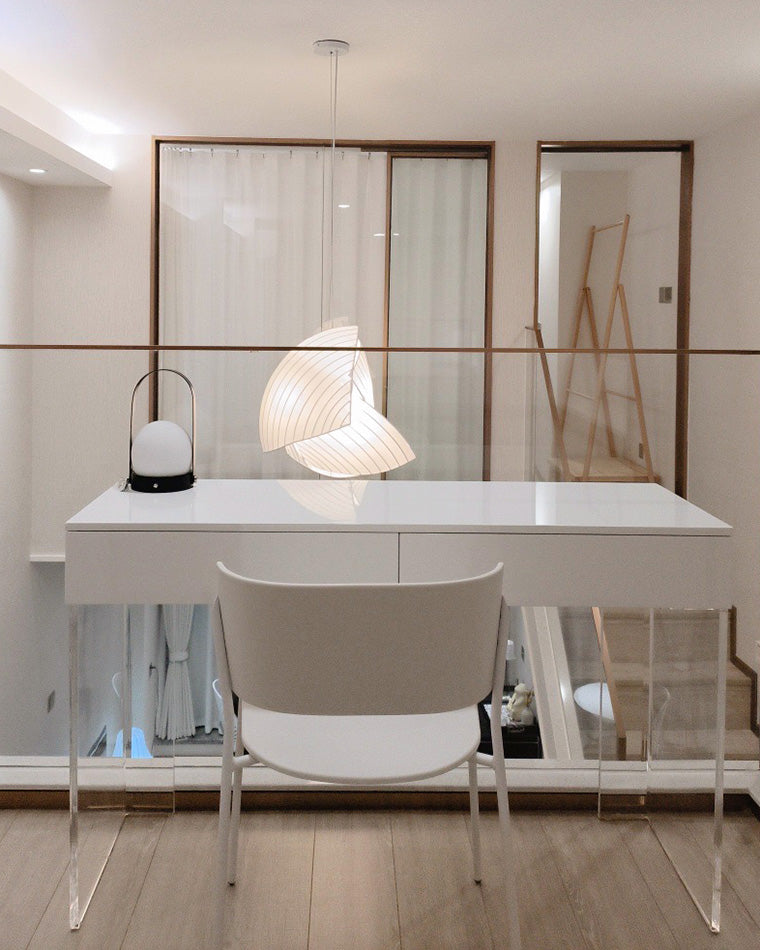 Olverai Asymmetrical Rice Paper Pendant Light