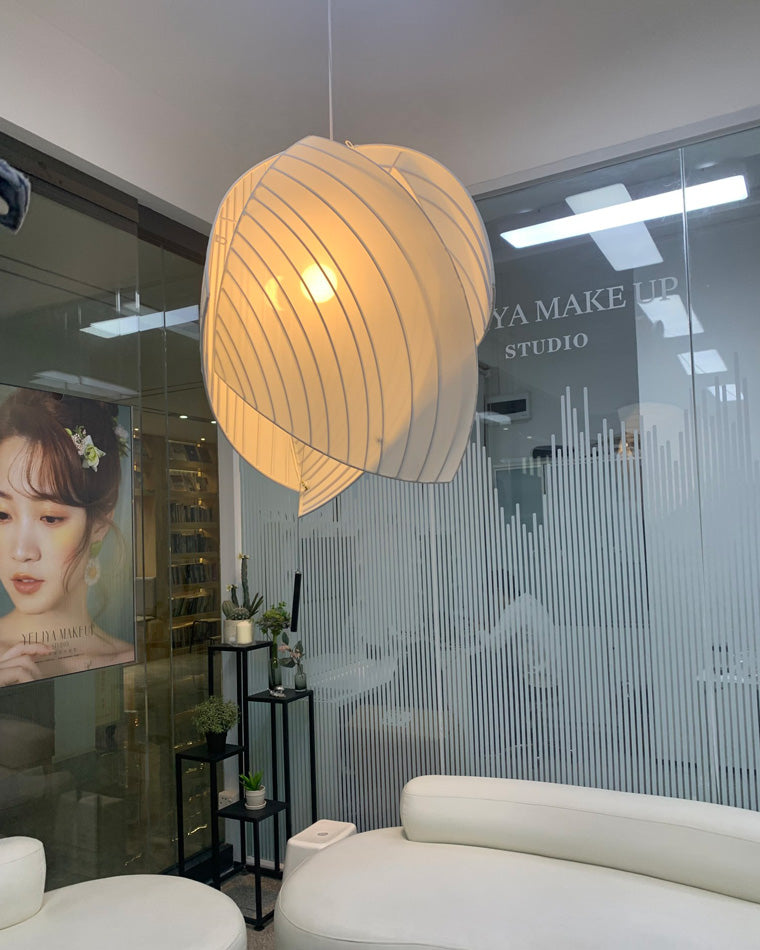 Olverai Asymmetrical Rice Paper Pendant Light