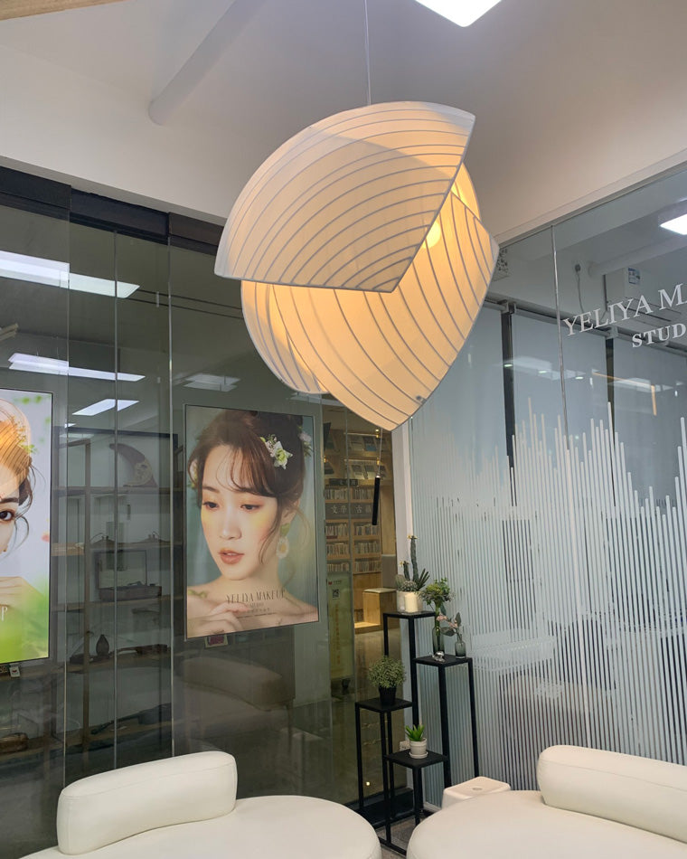 Olverai Asymmetrical Rice Paper Pendant Light