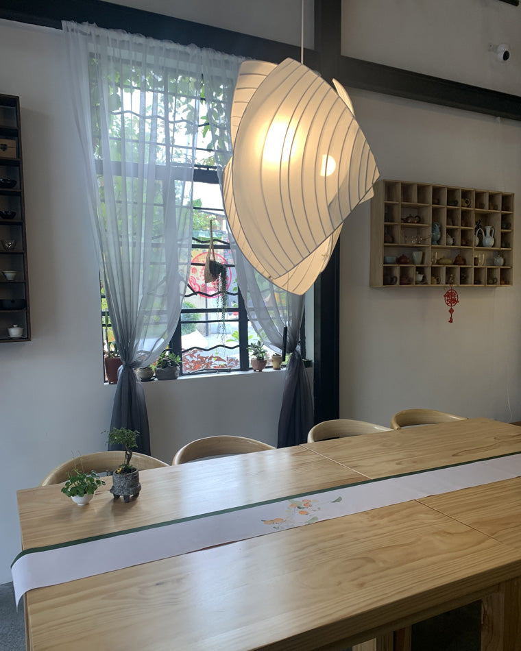 Olverai Asymmetrical Rice Paper Pendant Light