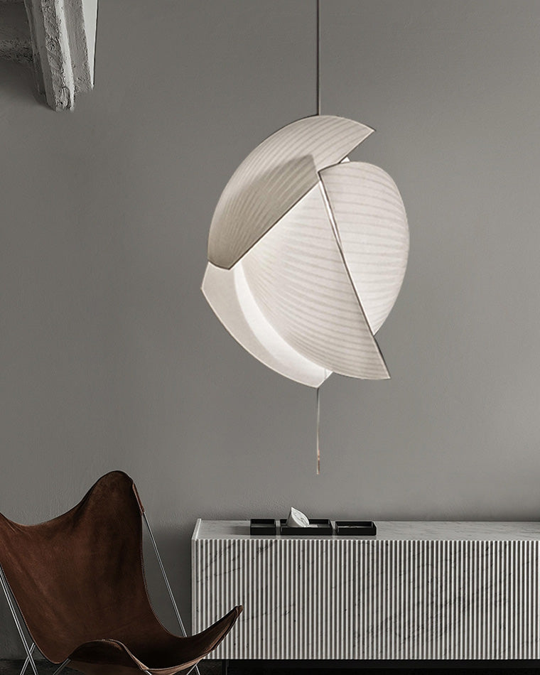 Olverai Asymmetrical Rice Paper Pendant Light