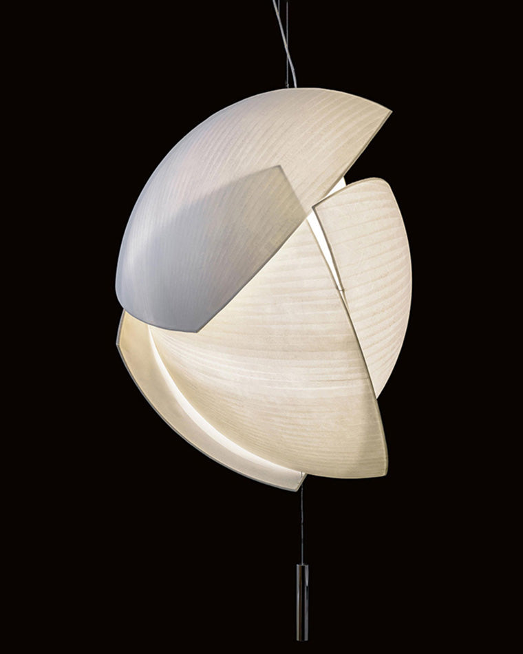 Olverai Asymmetrical Rice Paper Pendant Light