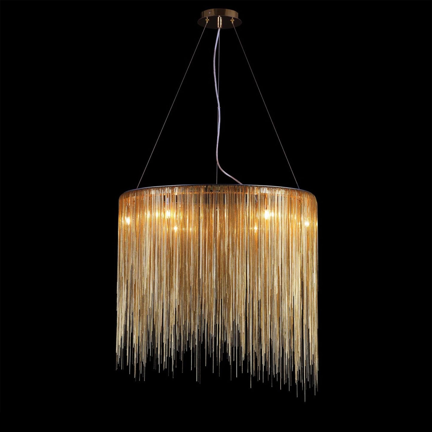 Olverai Fringe Round Chandelier