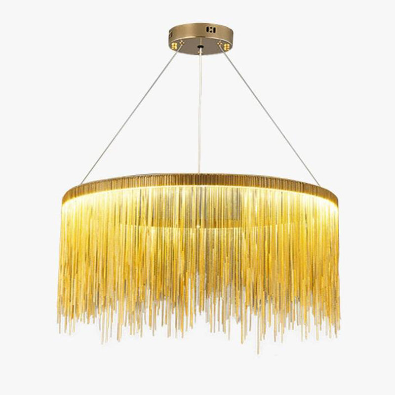 Olverai Fringe Round Chandelier