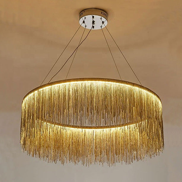 Olverai Fringe Round Chandelier