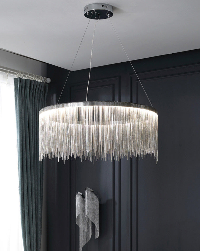 Olverai Fringe Round Chandelier