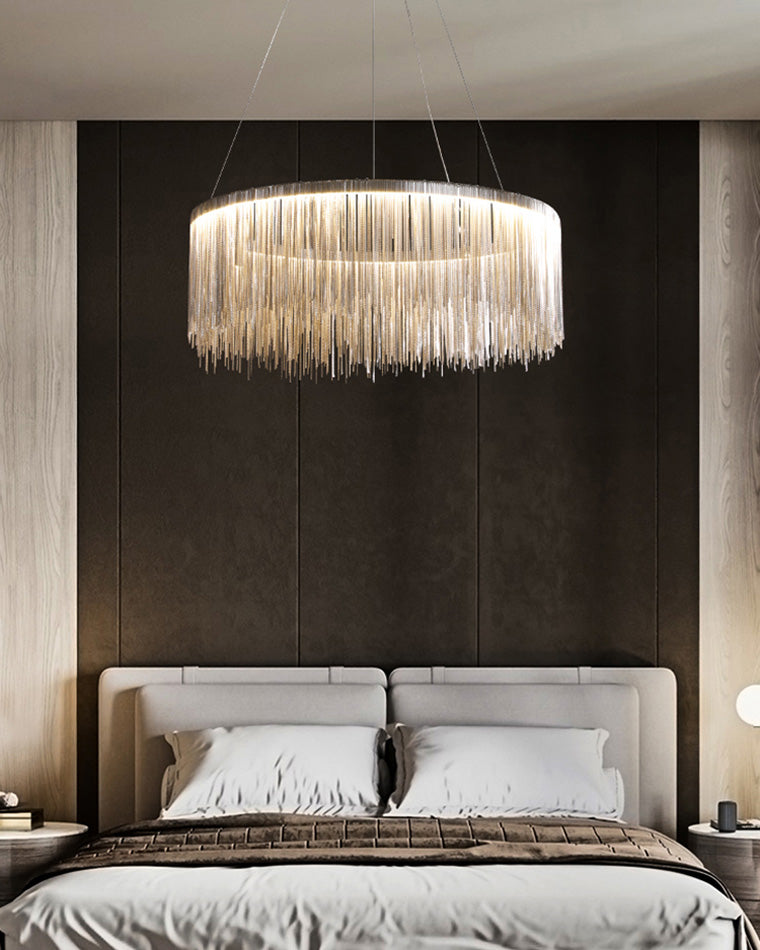 Olverai Fringe Round Chandelier