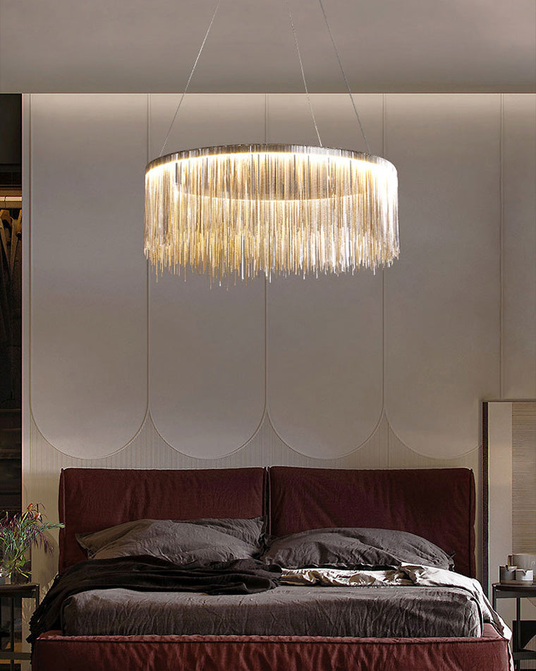 Olverai Fringe Round Chandelier