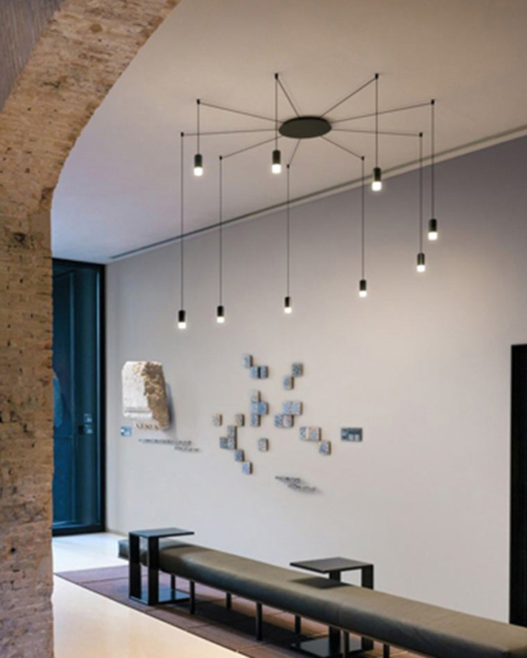 Olverai Wire Tiered Sculptural Chandelier