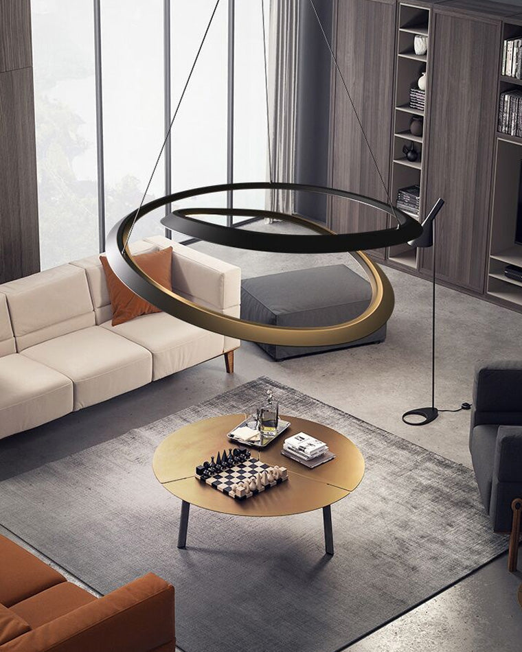 Olverai Swirl Led Chandelier