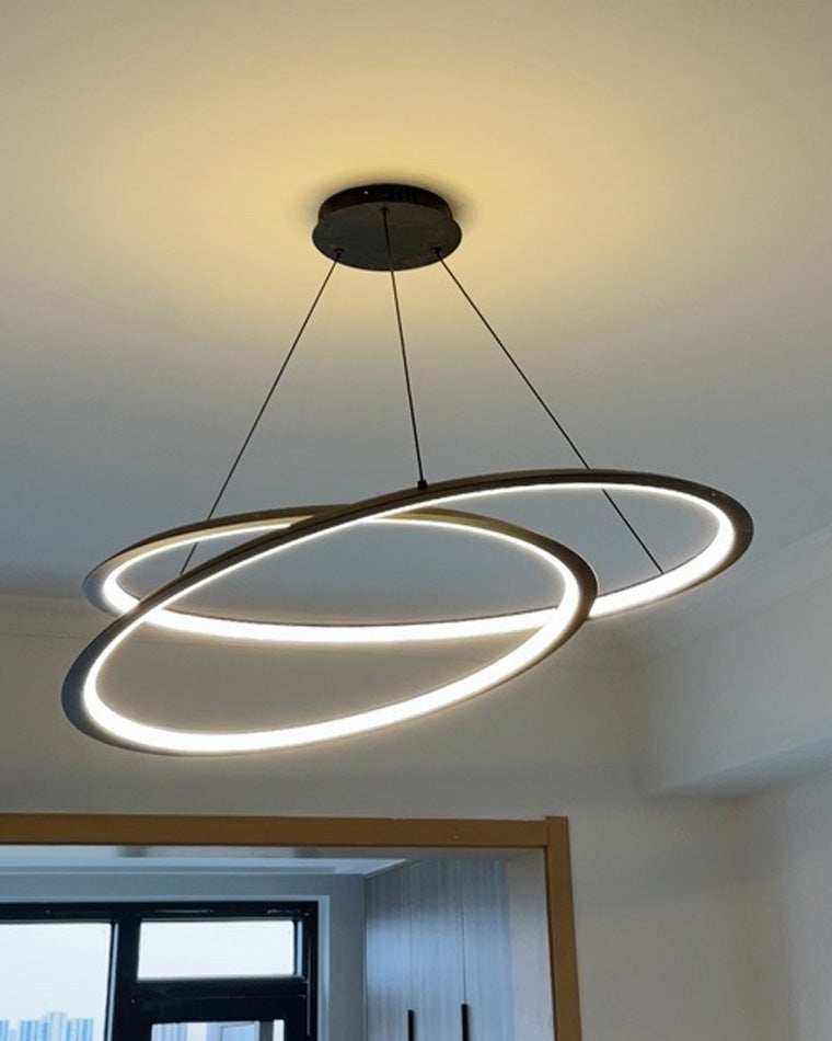 Olverai Swirl Led Chandelier