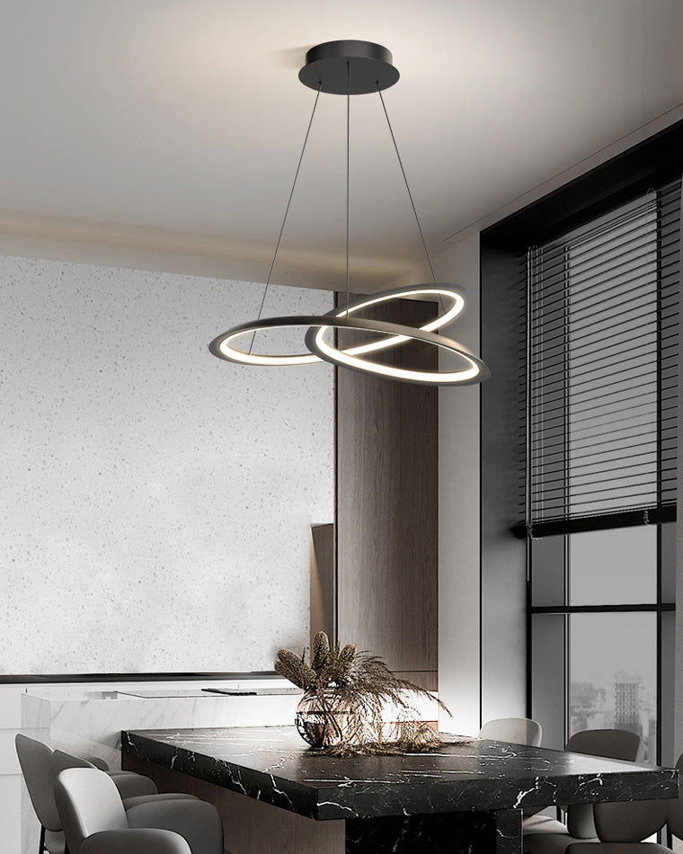 Olverai Swirl Led Chandelier