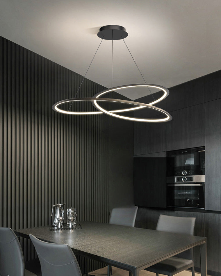 Olverai Swirl Led Chandelier