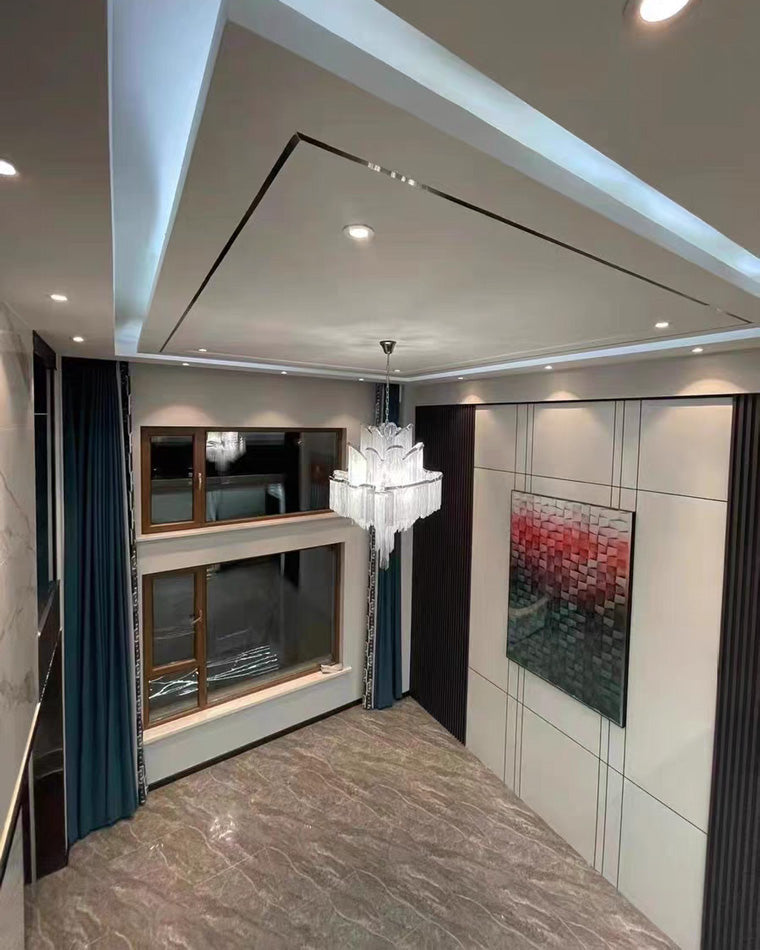 Olverai Fringe Tiered Chandelier