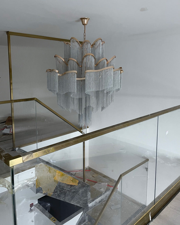 Olverai Fringe Tiered Chandelier
