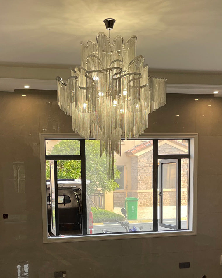Olverai Fringe Tiered Chandelier