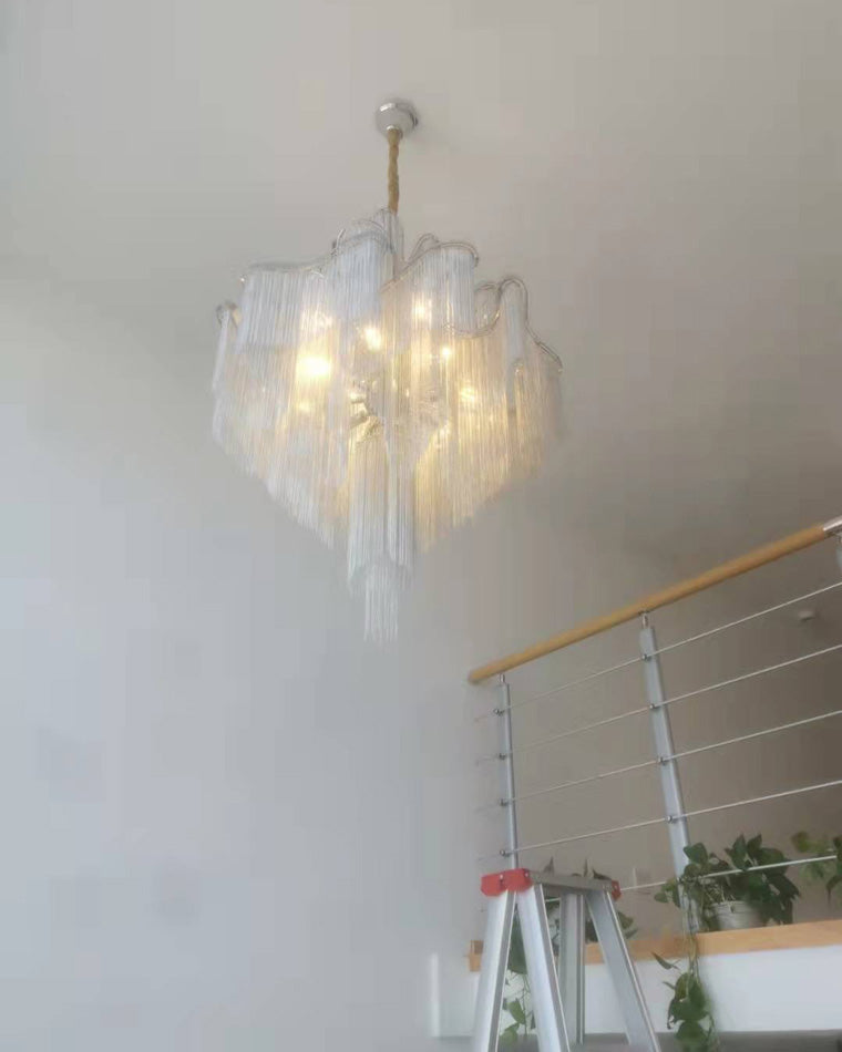 Olverai Fringe Tiered Chandelier