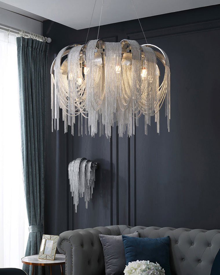 Olverai Tassel Round Chandelier