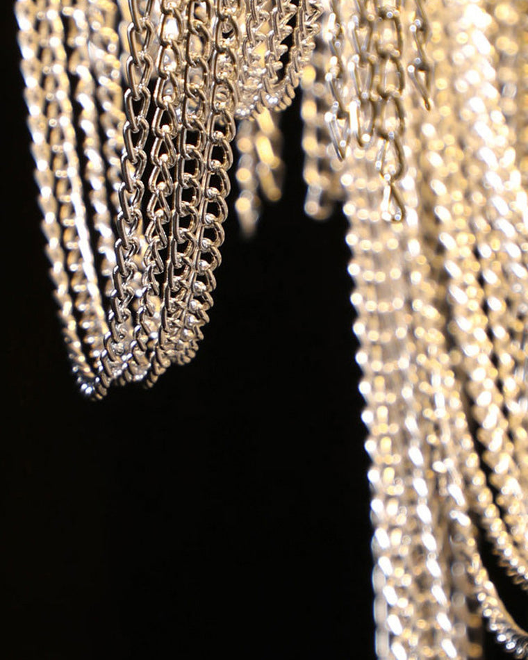 Olverai Tassel Round Chandelier