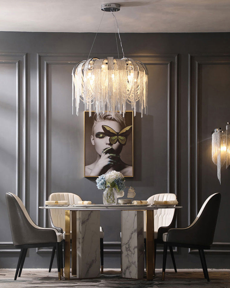Olverai Tassel Round Chandelier