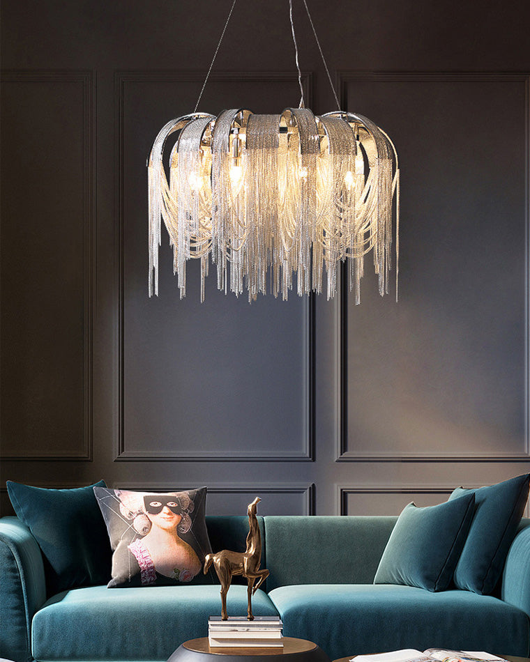 Olverai Tassel Round Chandelier