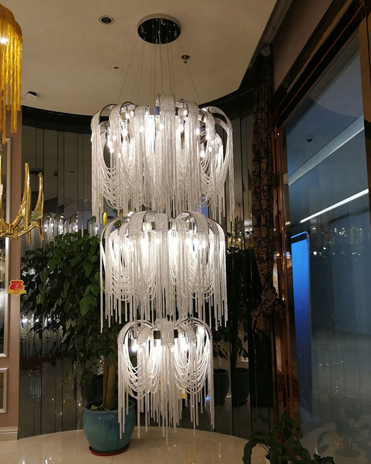 Olverai Tassel Round Chandelier