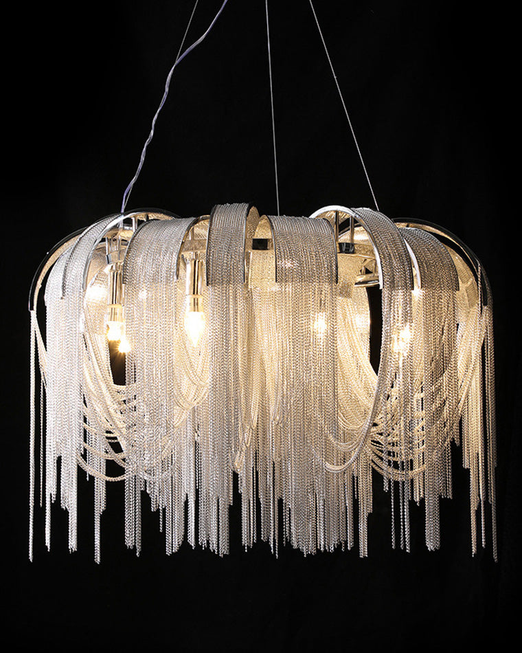 Olverai Tassel Round Chandelier