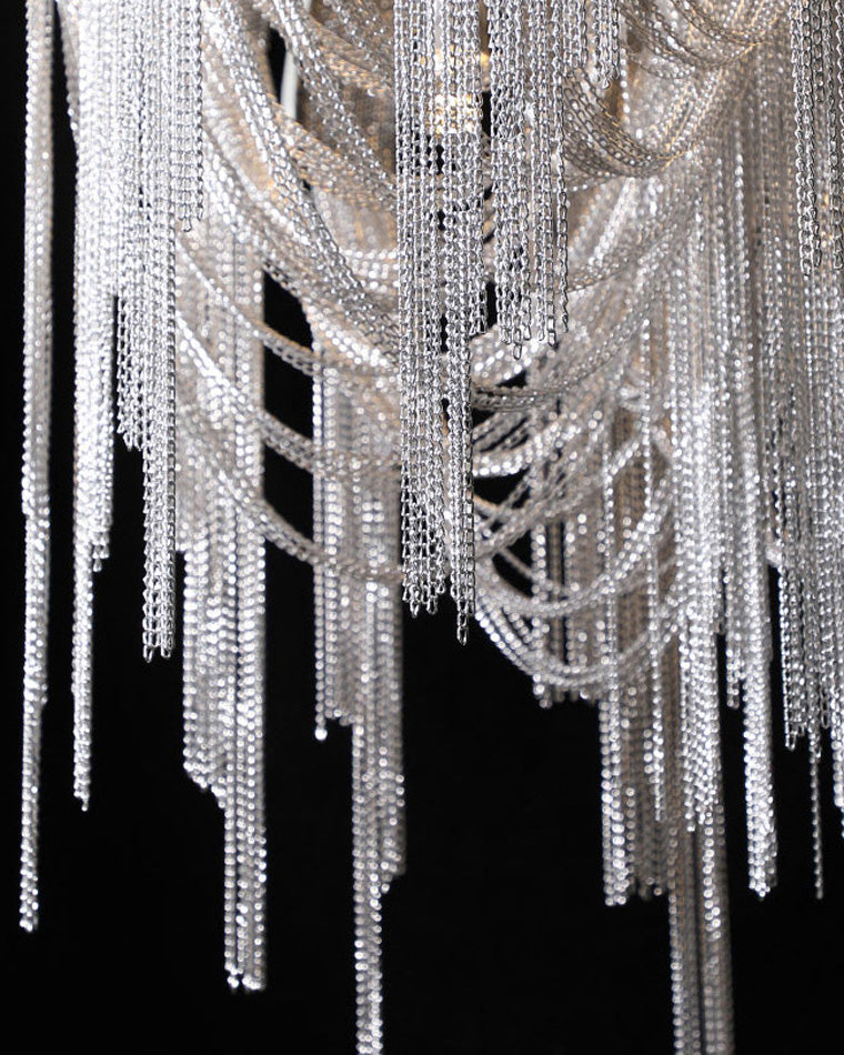 Olverai Tassel Round Chandelier