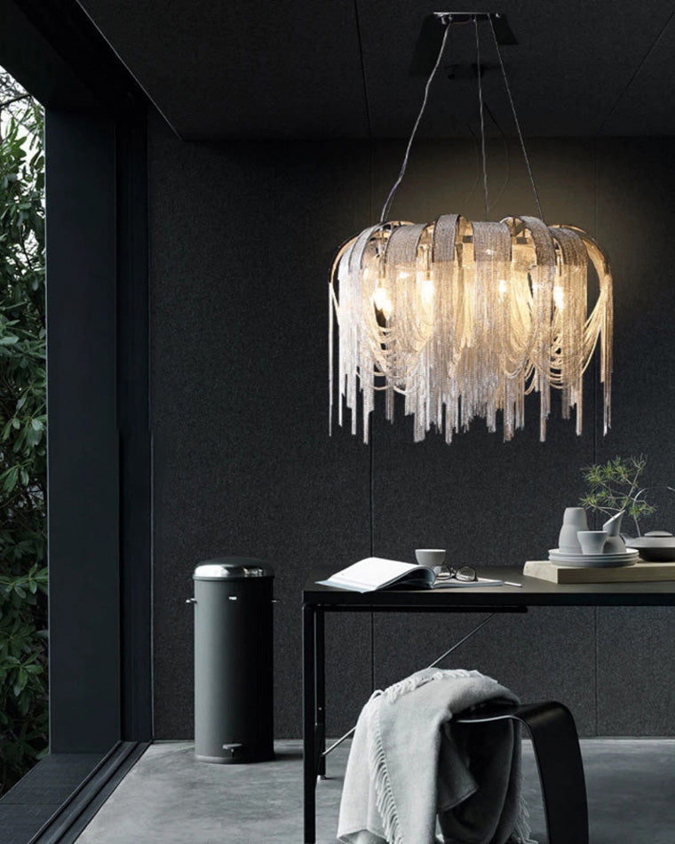 Olverai Tassel Round Chandelier