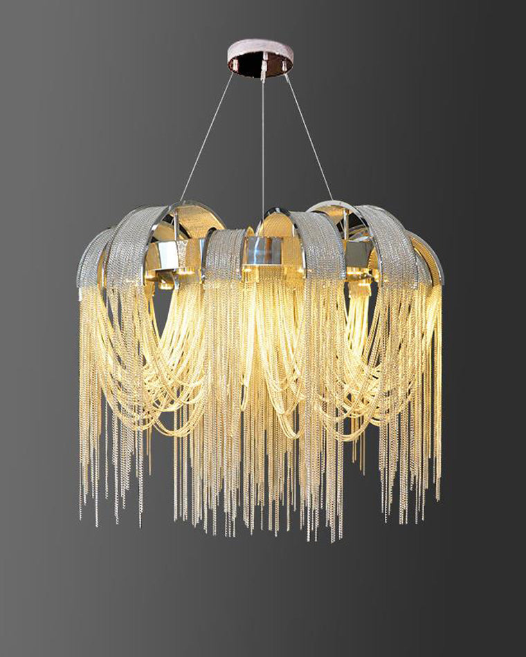 Olverai Tassel Round Chandelier