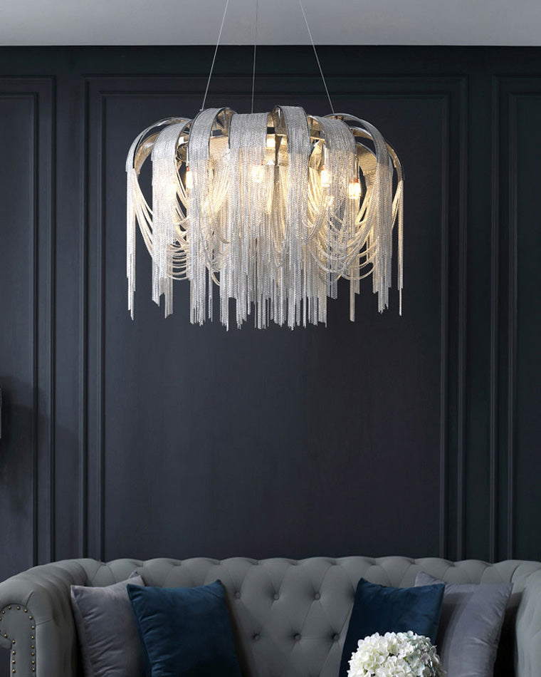 Olverai Tassel Round Chandelier