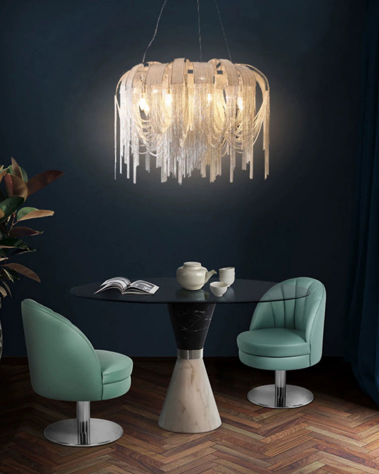 Olverai Tassel Round Chandelier